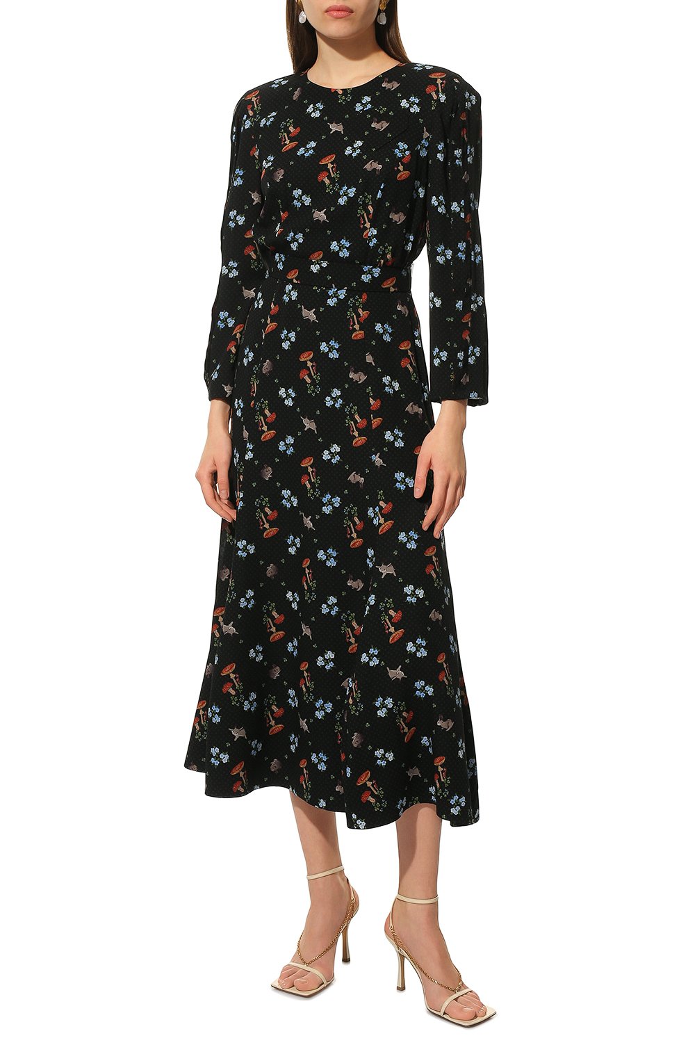 Шелковое платье ULYANA SERGEENKO, арт. ABM017FW21P 2456т21, фото 3