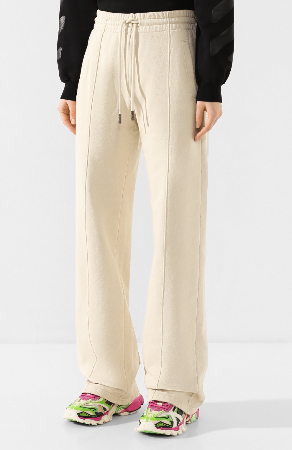 Хлопковые брюки OFF-WHITE, арт. 0WCH005R20F301294747, фото 3