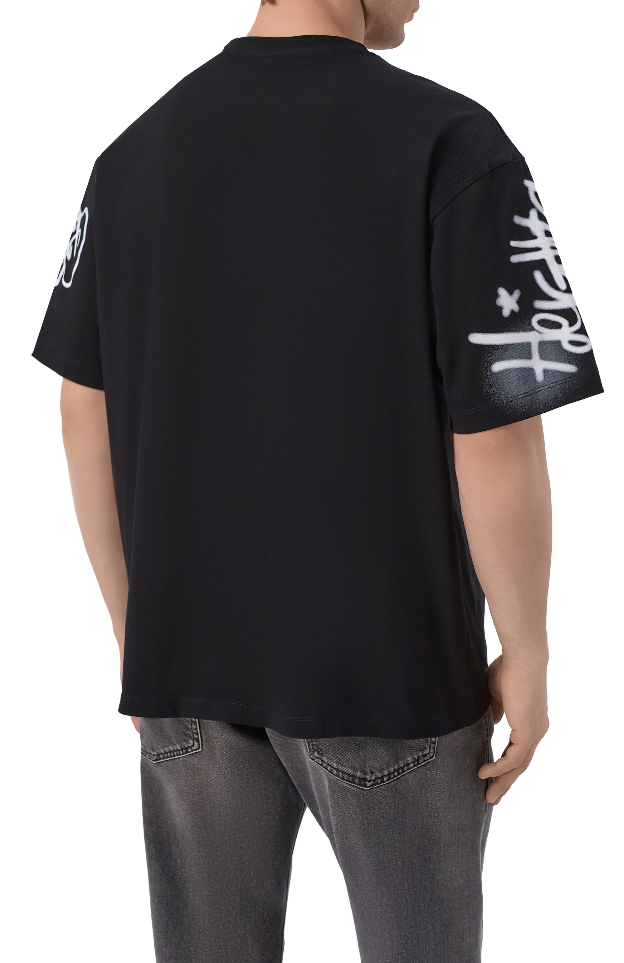 Хлопковая футболка COMME DES FUCKDOWN, арт. CFABM01944, фото 4