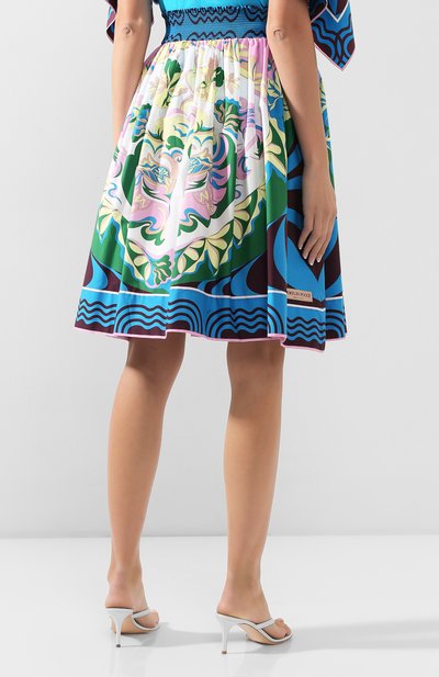 Хлопковая юбка EMILIO PUCCI, арт. 0ERW08/0E861, фото 4
