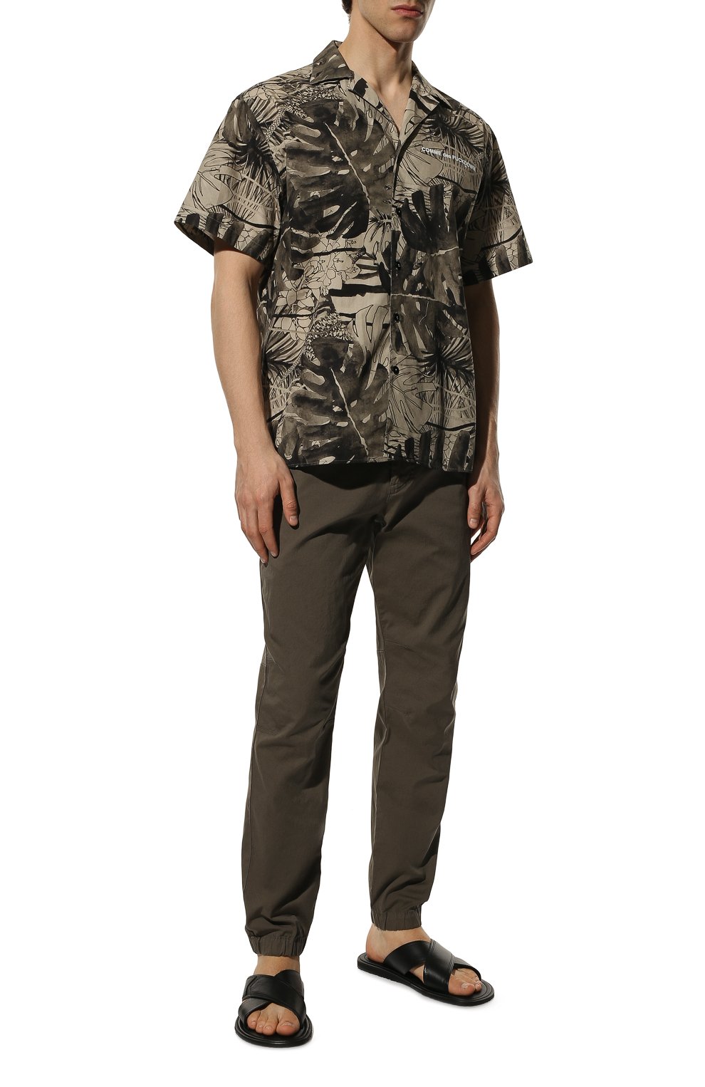 Кожаные шлепанцы MORESCHI, арт. 9392035/01/PERSAN/VITELLL0, фото 2