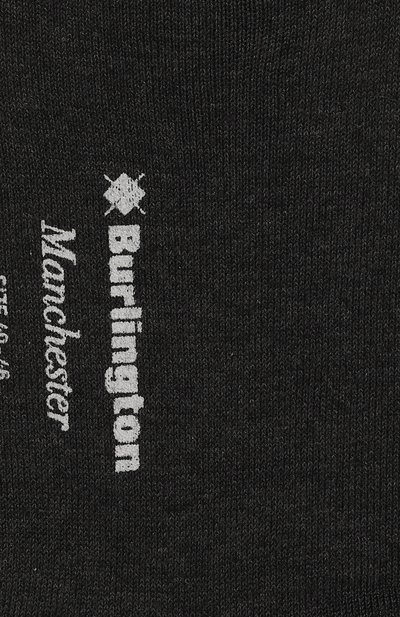 Хлопковые носки BURLINGTON серого цвета по цене 2610 руб., арт. 21088, фото 2 Хлопковые носки BURLINGTON, арт. 21088, фото 2