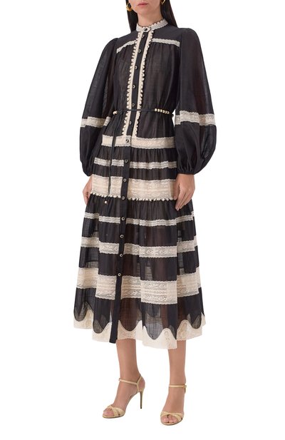 Хлопковое платье ZIMMERMANN, арт. 3227DSS251, фото 3