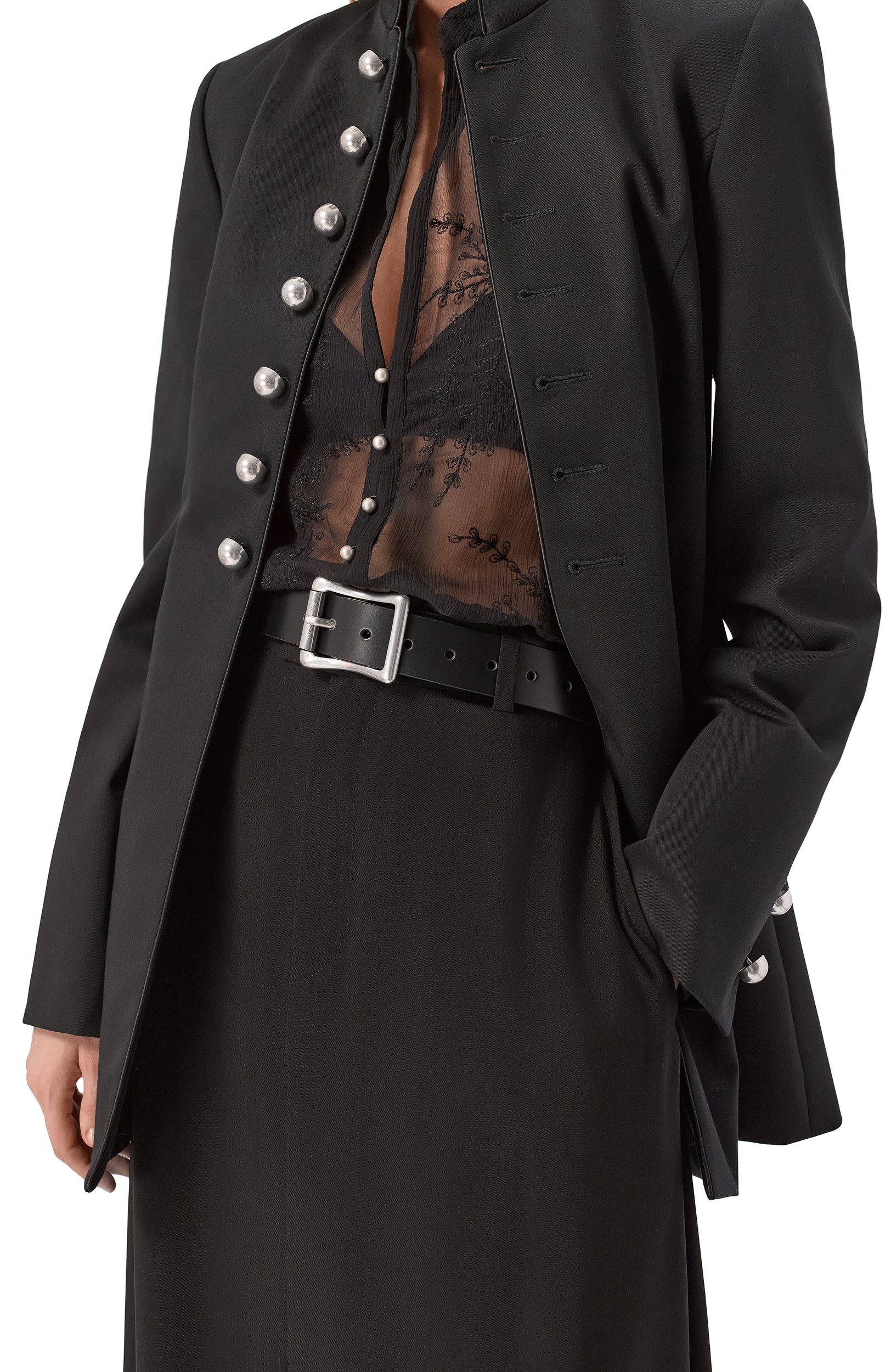 Кожаный ремень ANN DEMEULEMEESTER, арт. B0014374/LT128, фото 2