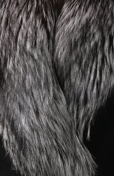 Шерстяное пальто с воротником из меха лисы DOLCE & GABBANA, арт. I0479W/FU3A1, фото 5