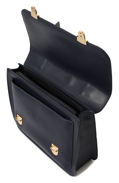 Портфель MONNALISA темно-синего цвета по цене 26520 руб., арт. 18B000, фото 3 Портфель MONNALISA, арт. 18B000, фото 3