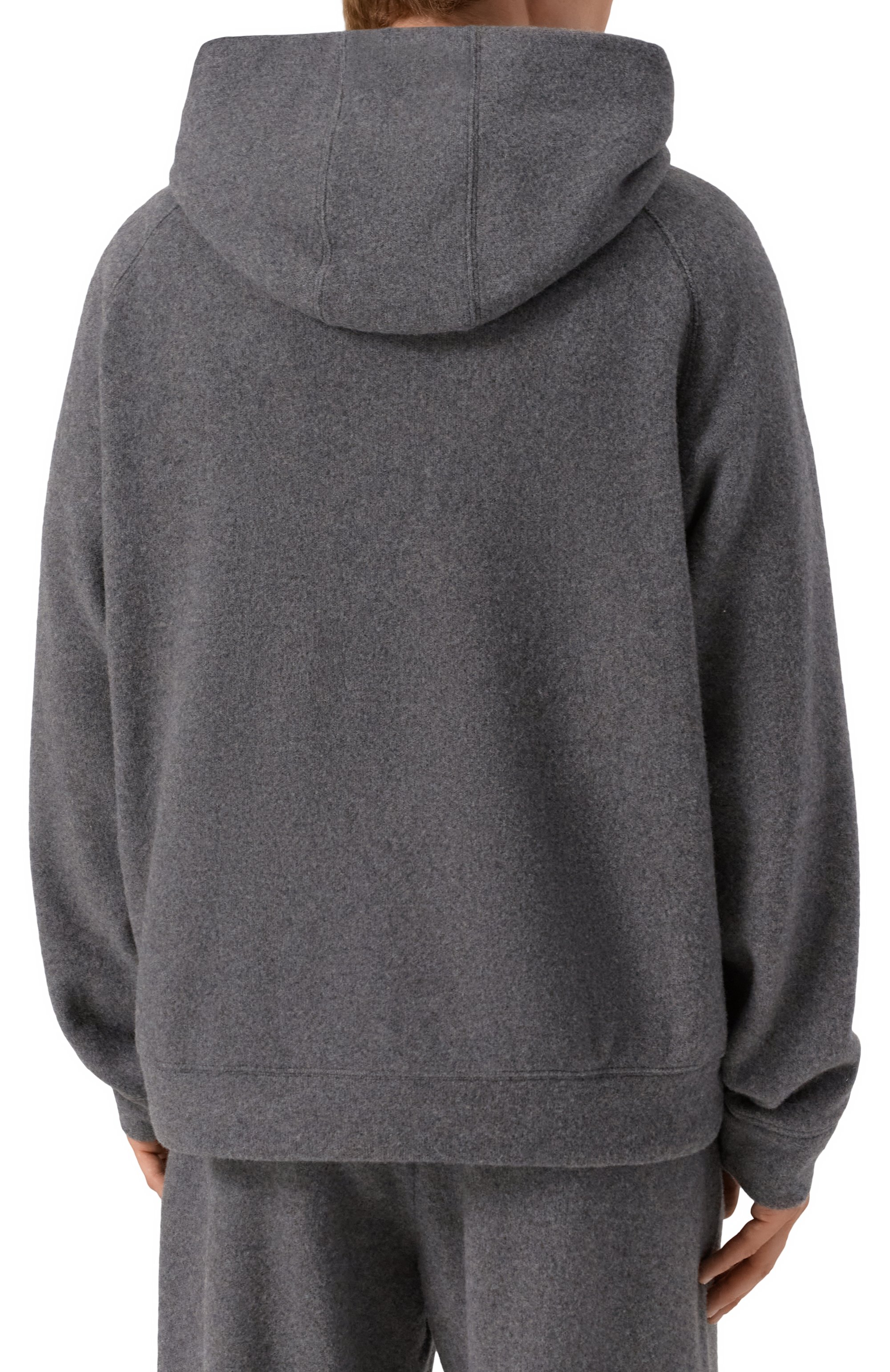 Худи из кашемира и шерсти GIORGIO ARMANI, арт. GM002332/TE12430, фото 4