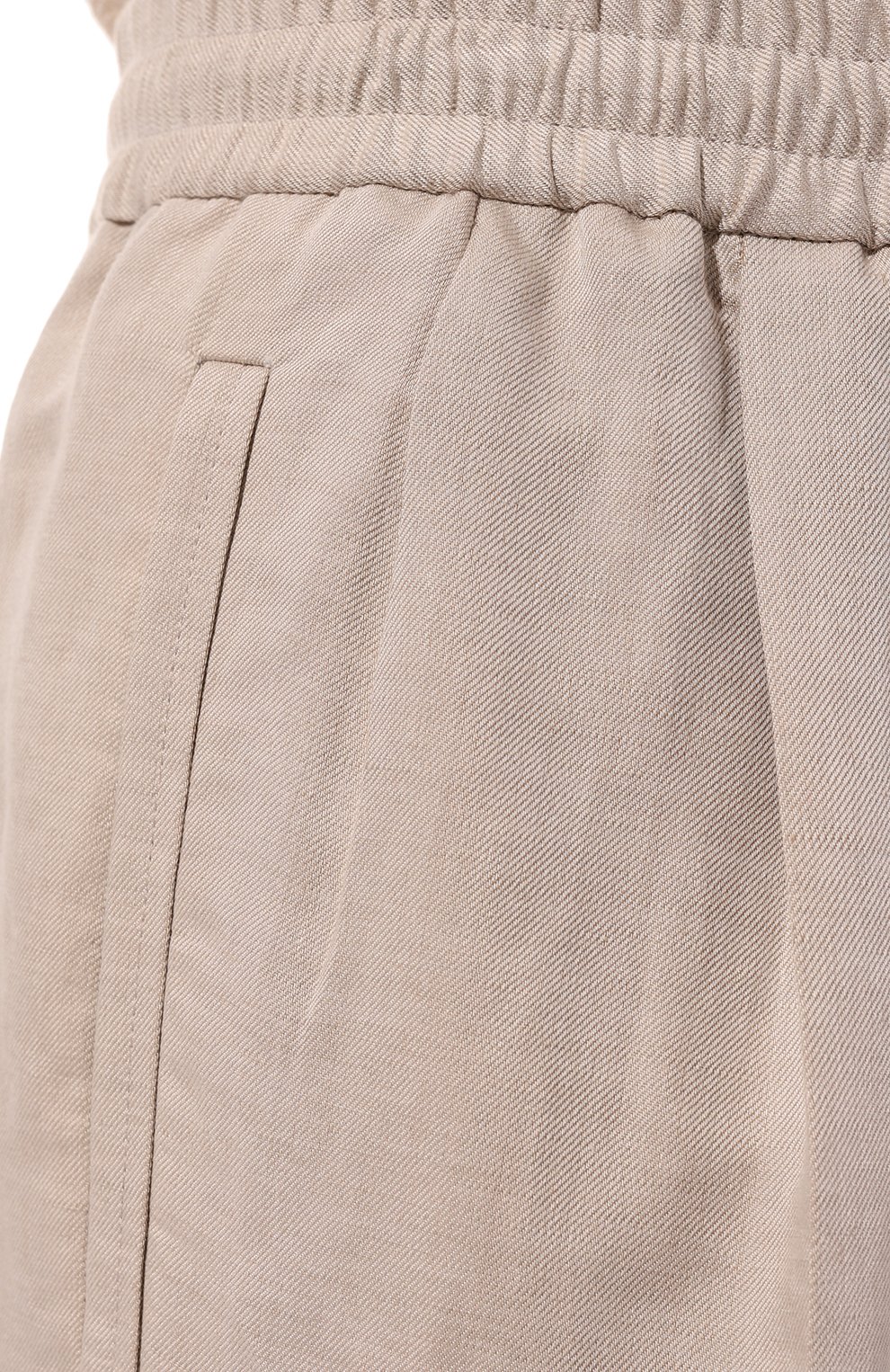 Льняные брюки ZEGNA, арт. 7ZF100A7/73GCC2, фото 5