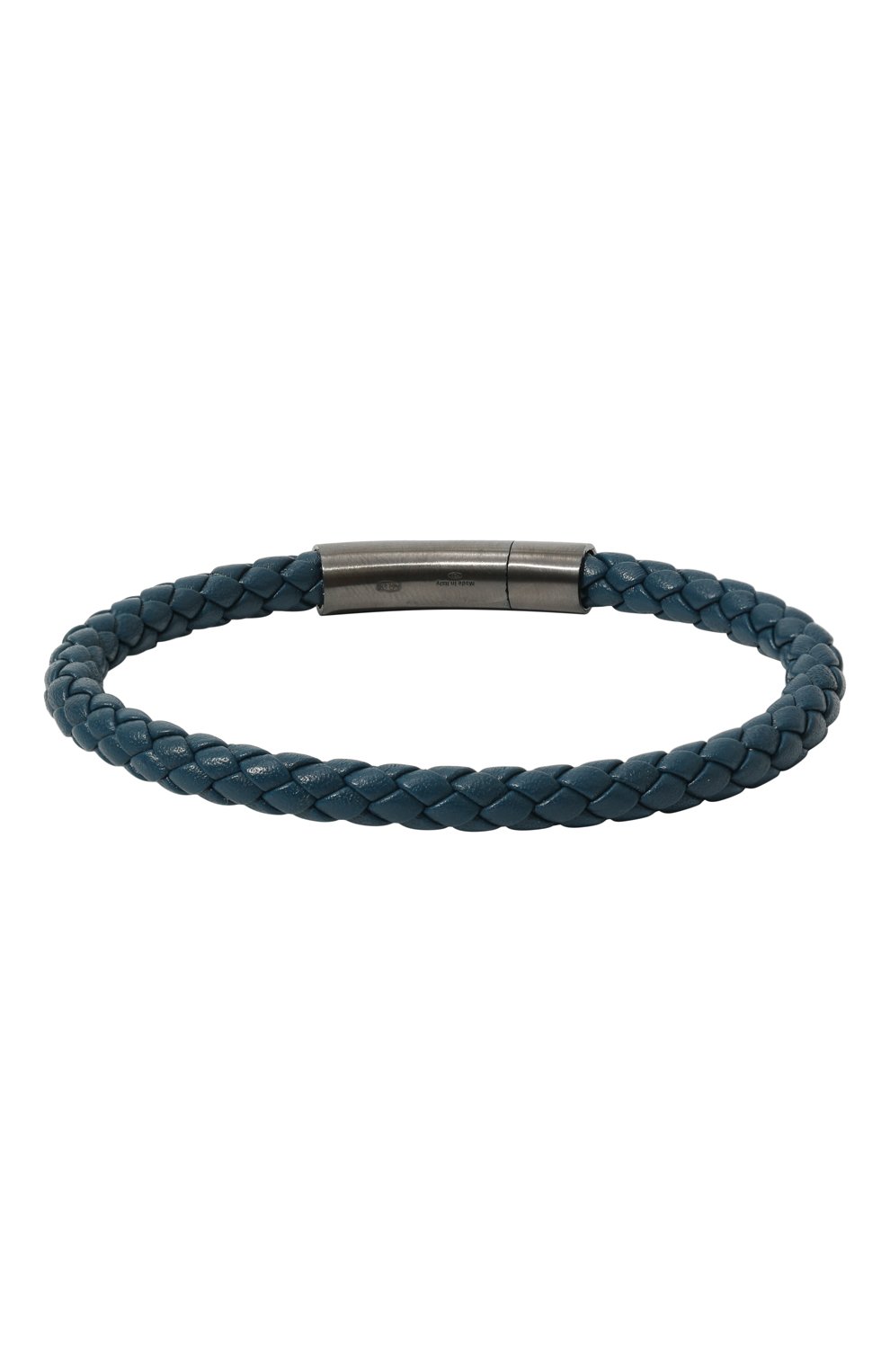 Кожаный браслет TATEOSSIAN синего цвета по цене 41800 руб., арт. BL7261, фото 3 Кожаный браслет TATEOSSIAN, арт. BL7261, фото 3