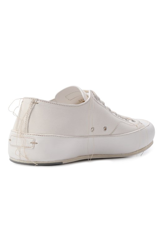 Кожаные кеды Mark Premiata 32423/VAR 3 Кремовый  32423/VAR 3 Фото 4