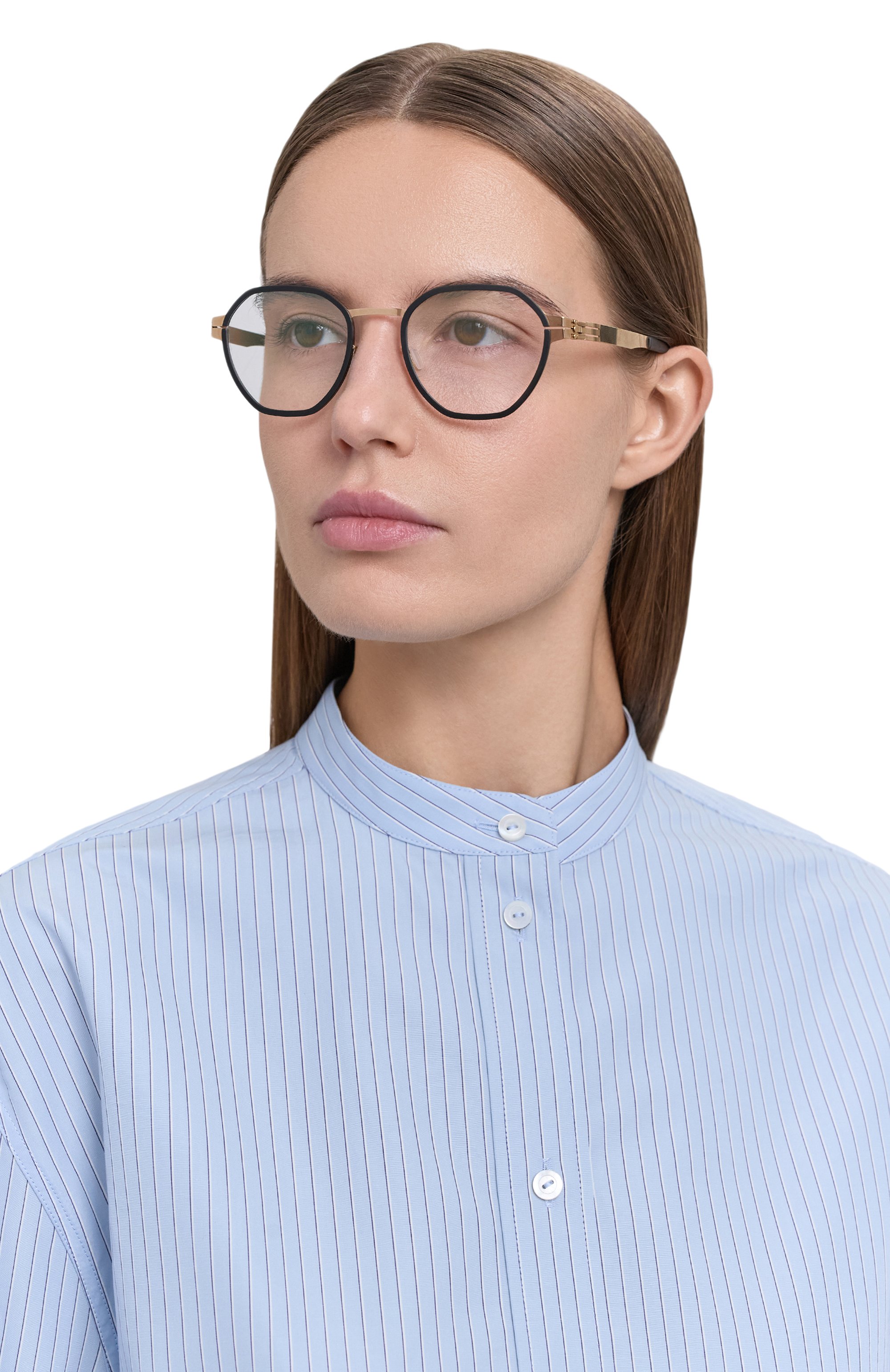 Оправа IC! BERLIN, арт. IB-CARB0N R0SE-G0LD-BLACK RX-CLEAR D0NNERSTAG, фото 2