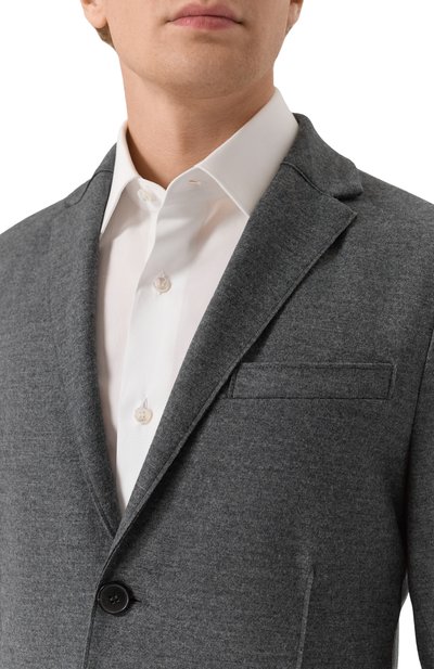 Шерстяной пиджак HARRIS WHARF LONDON, арт. CL7G27MYM, фото 5