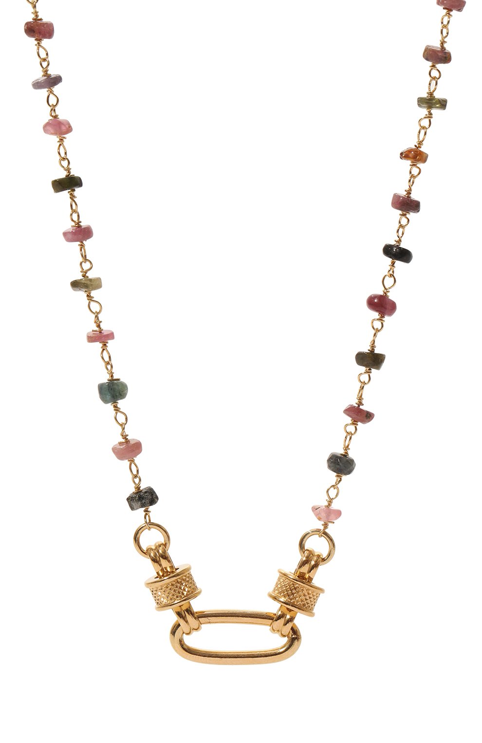 Колье HANKA_IN разноцветного цвета по цене 17400 руб., арт. LINK-C0B3T-T0U-0.5M, фото 3 Колье HANKA_IN, арт. LINK-C0B3T-T0U-0.5M, фото 3