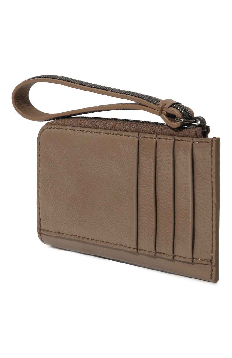 Кожаный футляр для кредитных карт BRUNELLO CUCINELLI, арт. MWNKD2585, фото 2