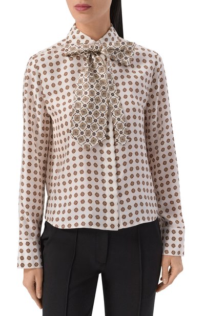 Шелковая рубашка DOROTHEE SCHUMACHER, арт. 349206, фото 3