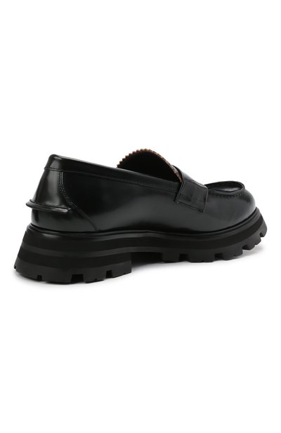 Кожаные пенни-лоферы ALEXANDER MCQUEEN, арт. 664618/WHZ80, фото 4