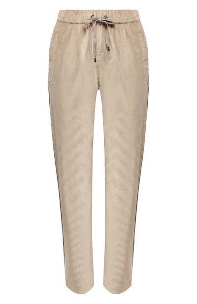 Женские вельветовые брюки BRUNELLO CUCINELLI, арт. MA104P7176