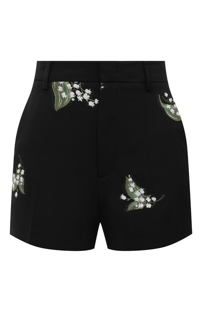 Женские шорты из хлопка и шерсти REDVALENTINO, арт. VR3RFD30/5M4