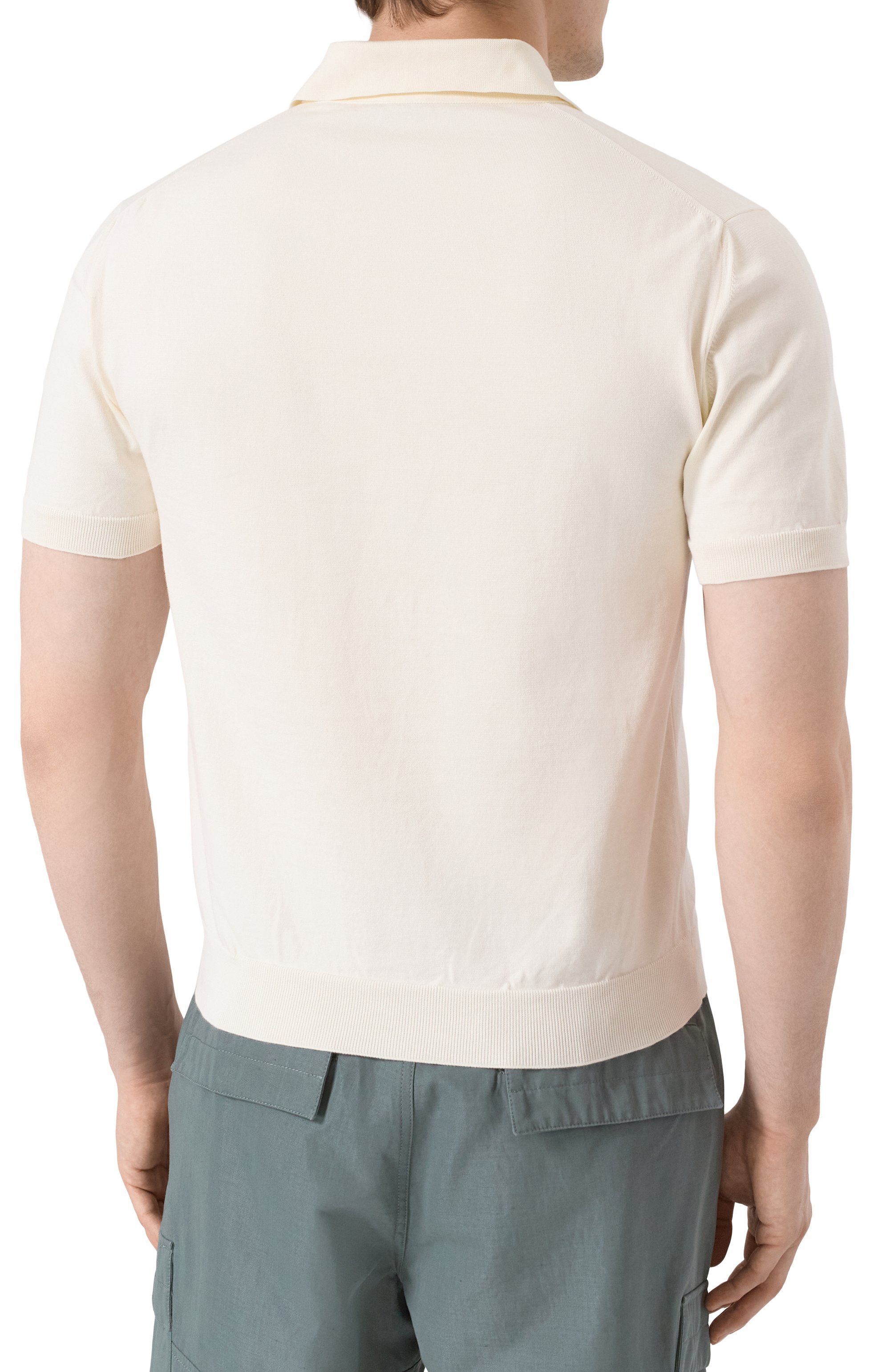 Хлопковое поло KITON, арт. UMM060801, фото 4