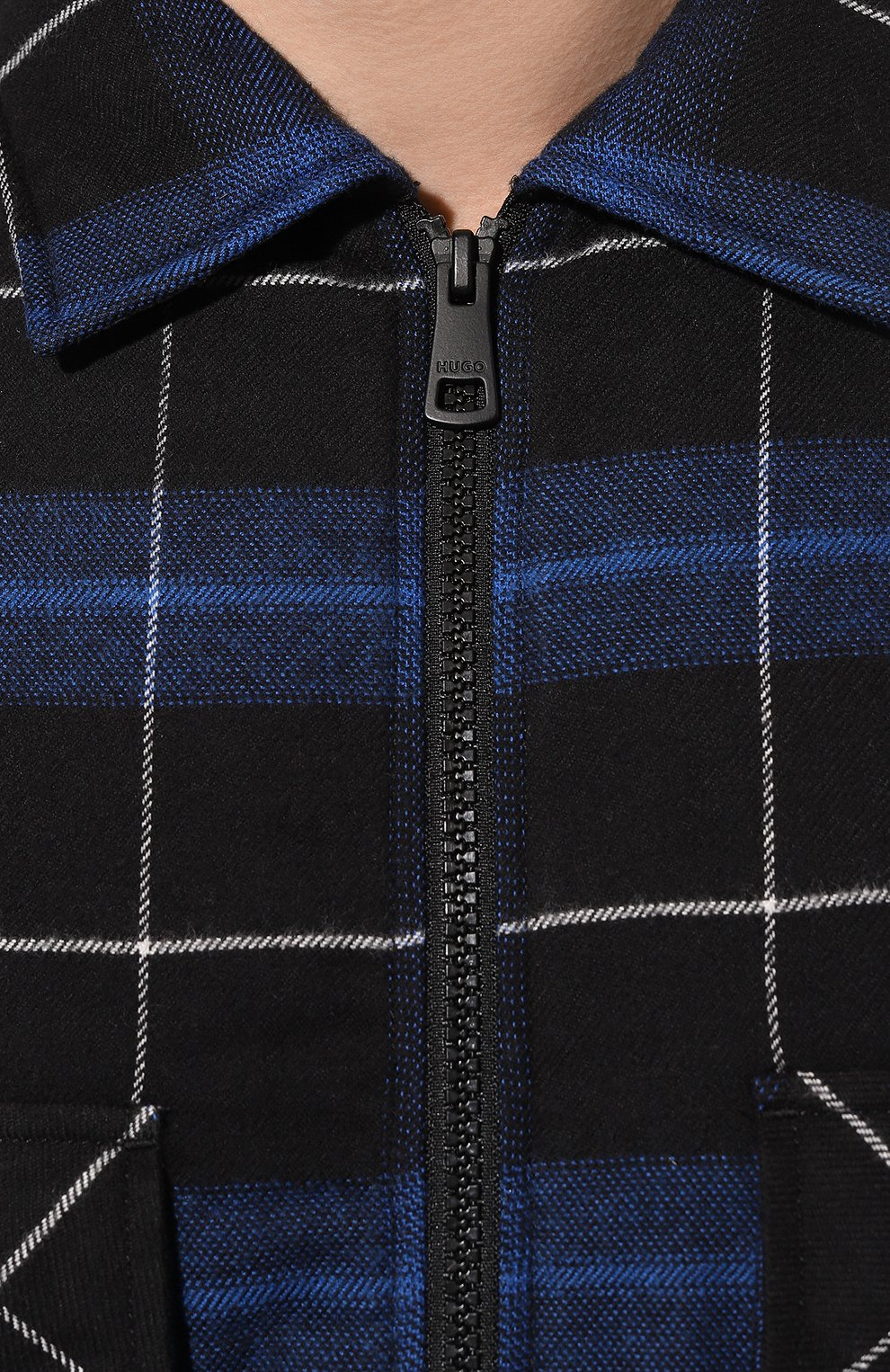 Хлопковая куртка-рубашка HUGO BLUE, арт. 50527476, фото 5