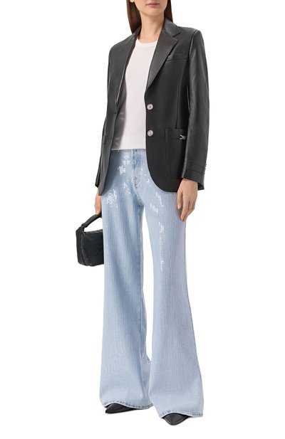 Джинсы с отделкой пайетками lotta 7 FOR ALL MANKIND, арт. 7UG2PC10-1ZX, фото 2