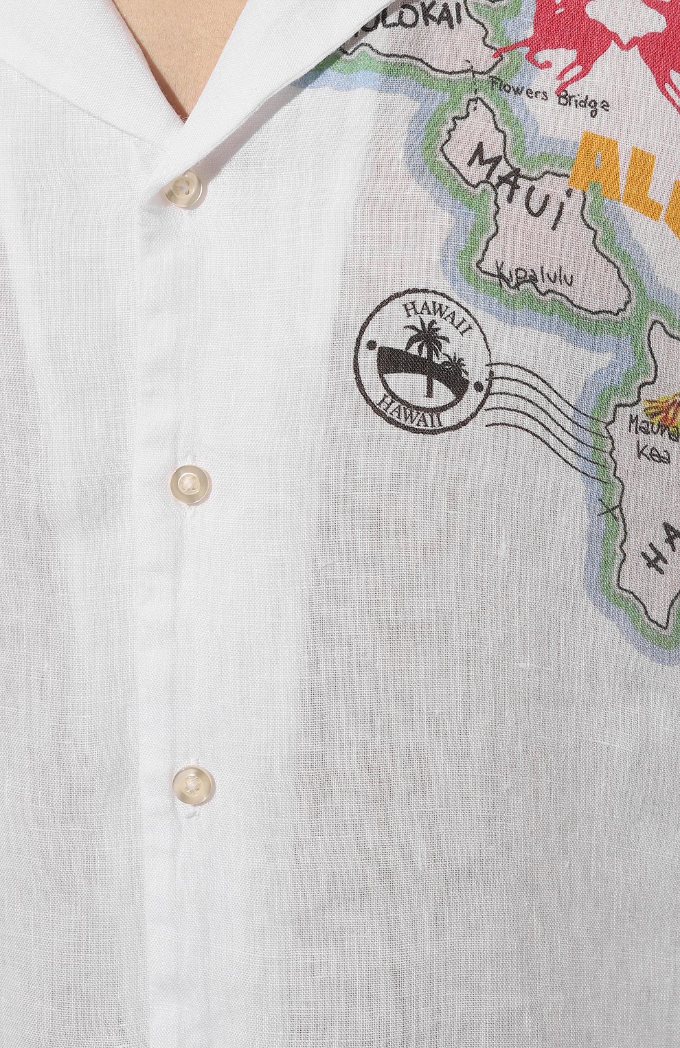 Льняная рубашка LA MARTINA, арт. VMC309/TL319, фото 5