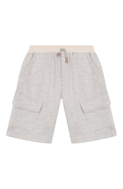 Шорты-карго из в искозы ELEVENTY, арт. EW6Q89/J0482/10-16, фото 1