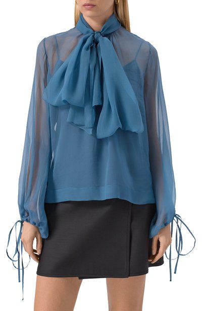 Шелковая блузка MVST, арт. 25E/X2P/0/G061/5586, фото 3