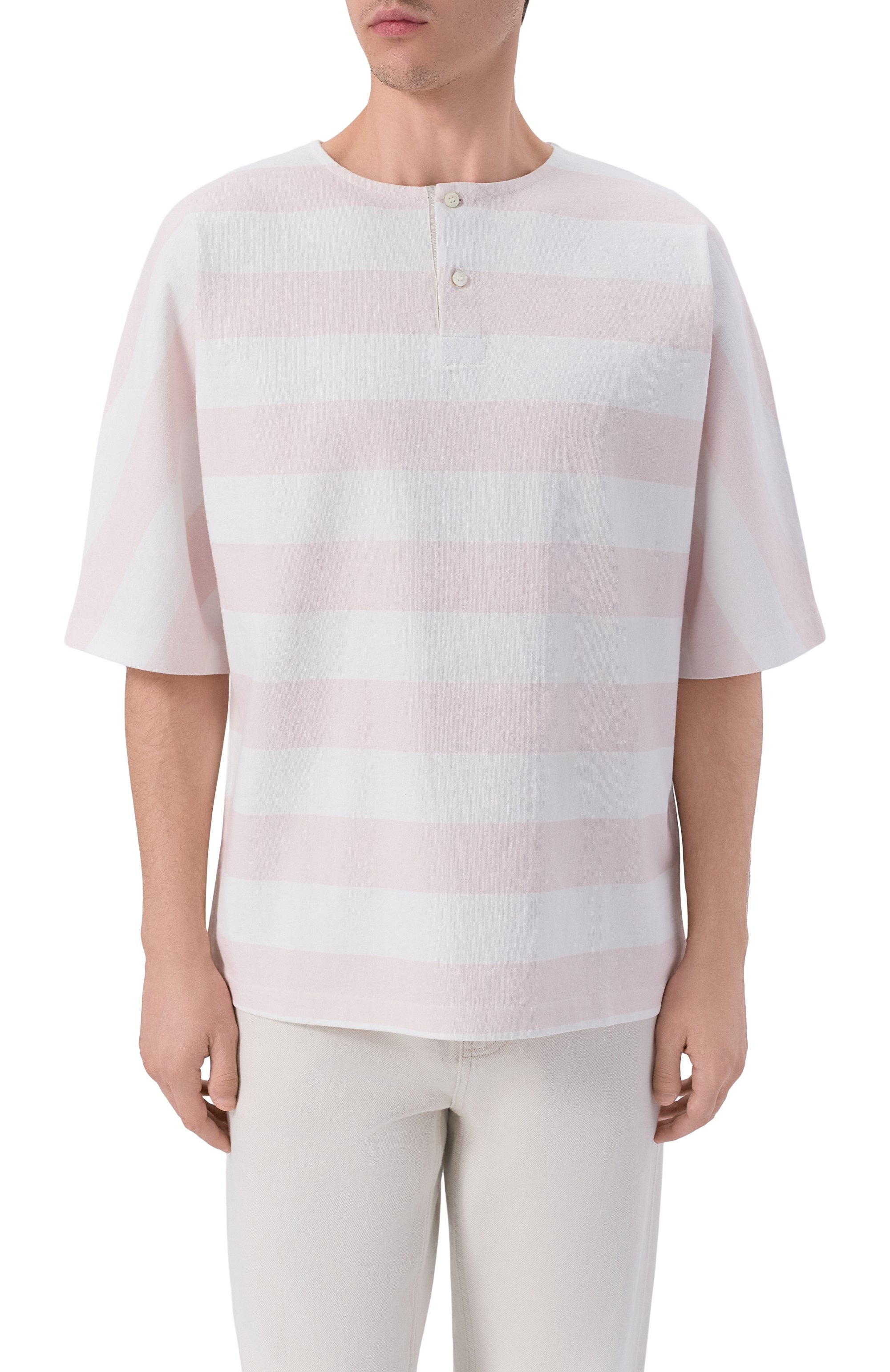 Хлопковая футболка JACQUEMUS, арт. 26ETSM00581/AJ00045, фото 3