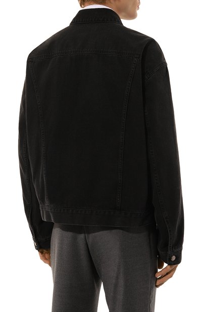 Джинсовая куртка ANN DEMEULEMEESTER, арт. 2201-M-JA40-D-190-070, фото 4