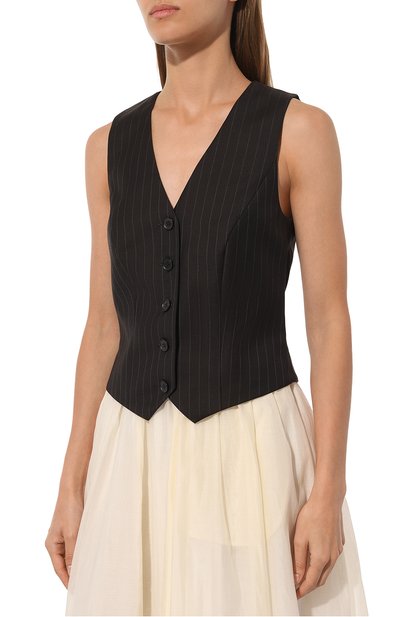 Шерстяной жилет LESYANEBO, арт. FW23/Н-633/Dr, фото 3