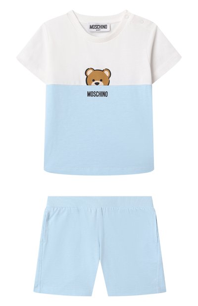 Комплект из футболки и шорт MOSCHINO, арт. MUG01K/LAA27, фото 1