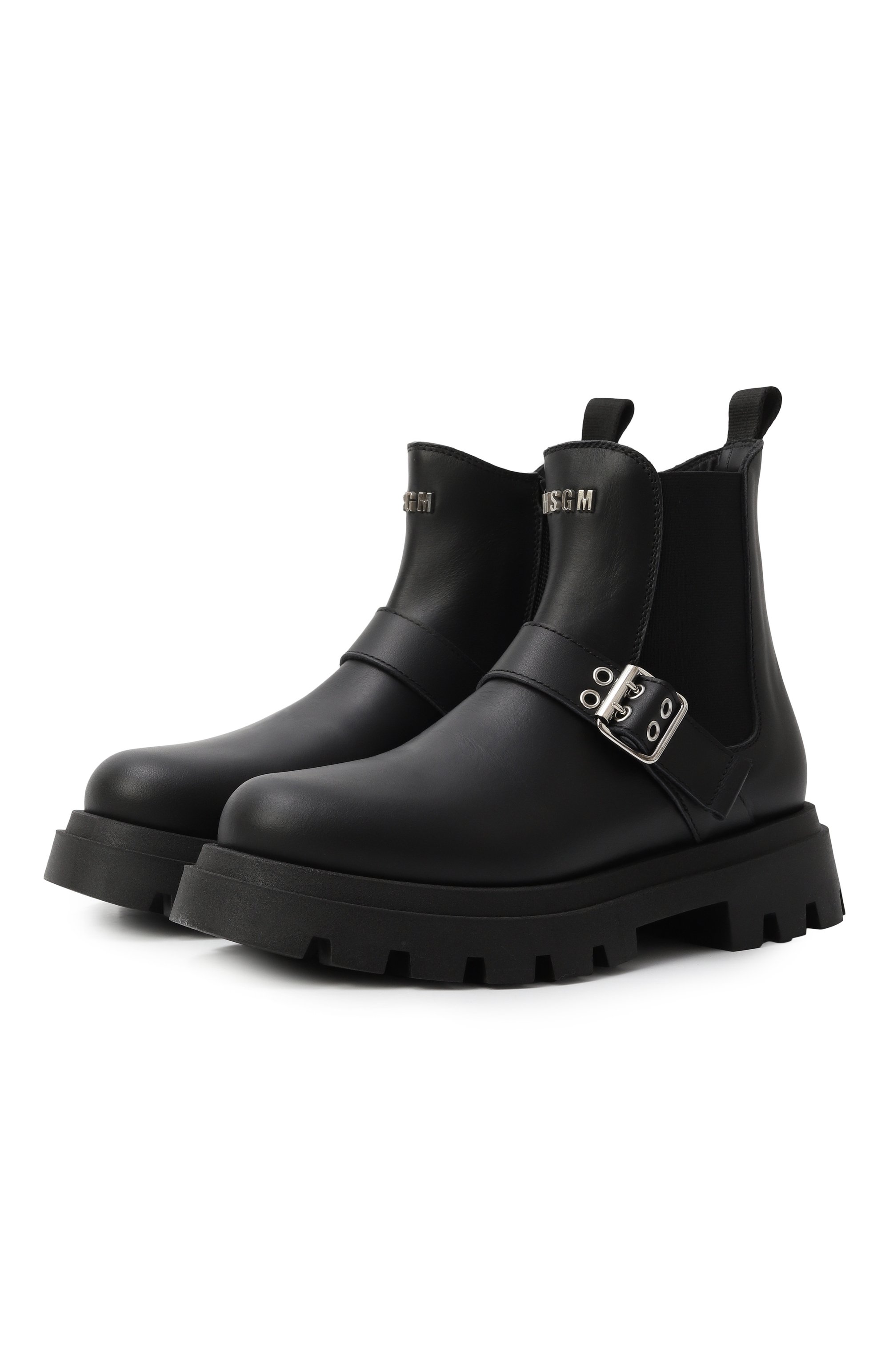 Кожаные челси MSGM KIDS, арт. 81162/36-40, фото 1