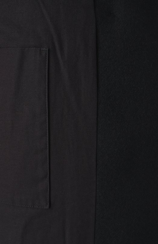 Шерстяное полупальто Jil Sander J40AM0106-J40004 Чёрный  J40AM0106-J40004 Фото 7