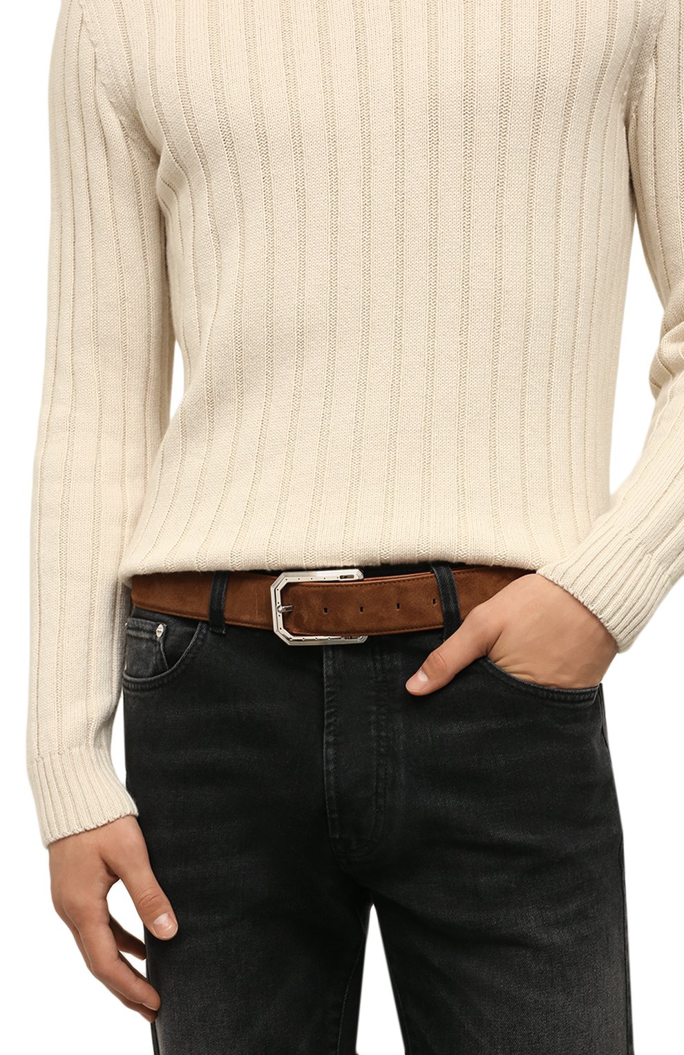 Замшевый ремень STEFANO RICCI, арт. N381SD/A564P, фото 2