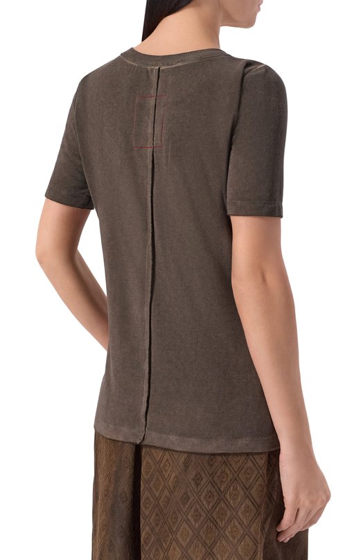 Топ из вискозы Uma Wang UP1032 Серый  UP1032 Фото 4