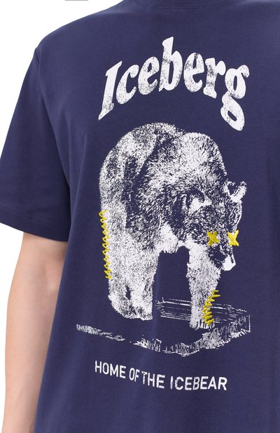 Хлопковая футболка ICEBERG, арт. F025/6307, фото 5