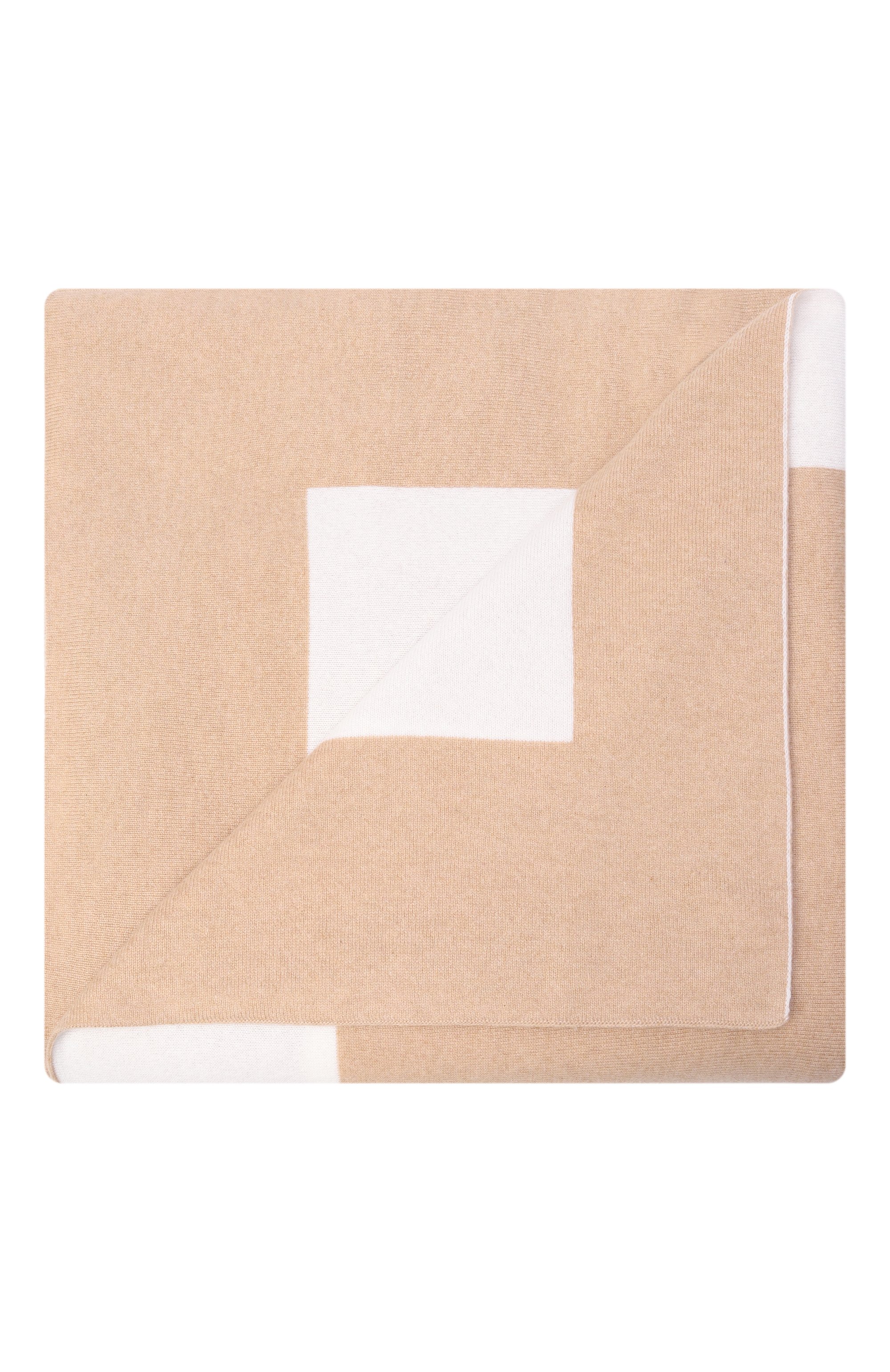 Кашемировый плед GRAN SASSO бежевого цвета по цене 93300 руб., арт. 53175/15570, фото 1 Кашемировый плед GRAN SASSO, арт. 53175/15570, фото 1