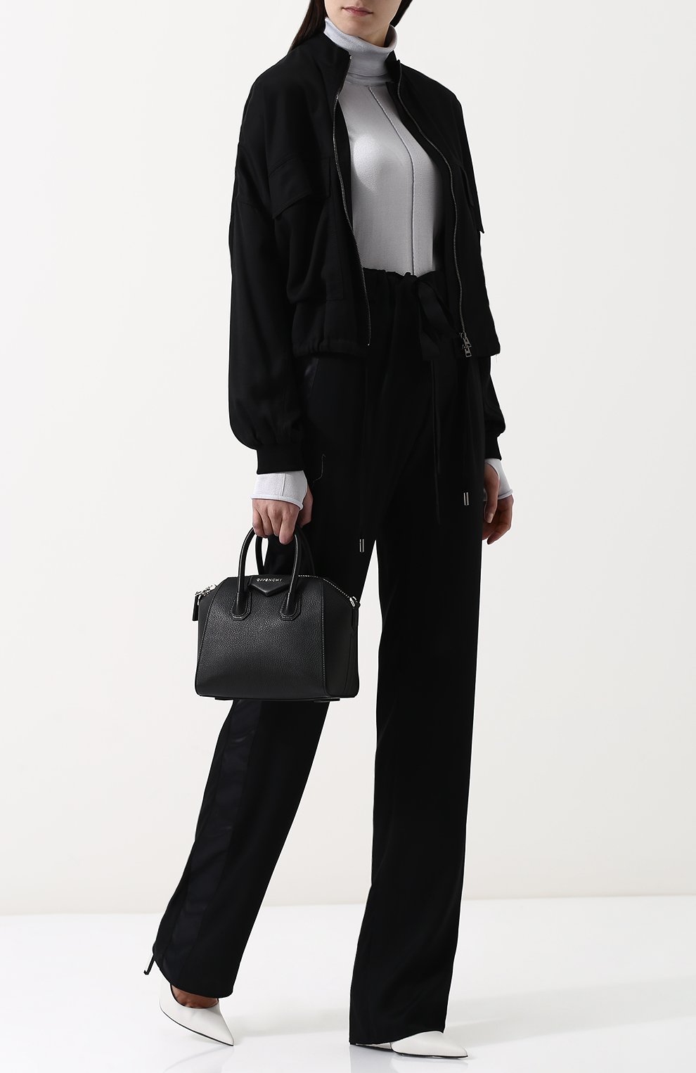 Однотонная шелковая водолазка TOM FORD, арт. MAK762-YAX162, фото 2