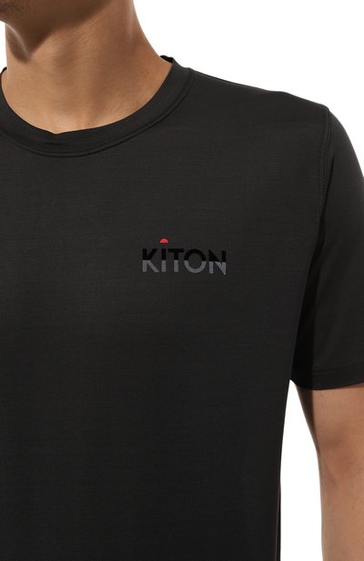 Хлопковая футболка KITON, арт. UMK0487KS, фото 5