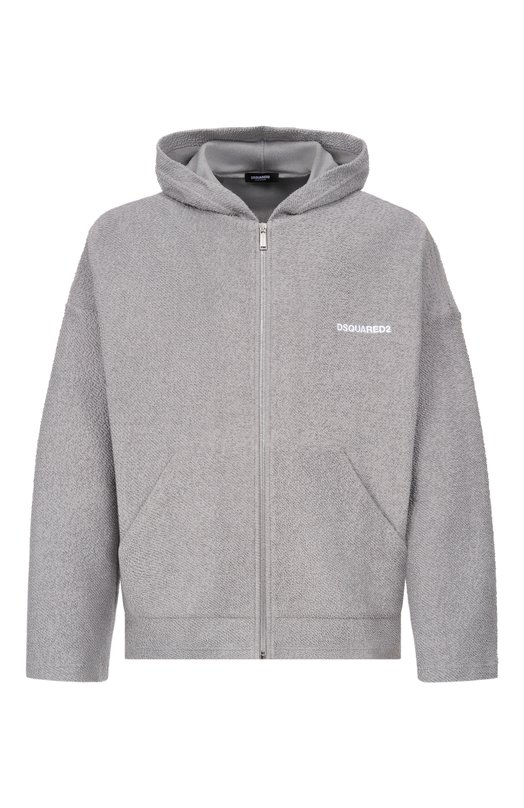 Хлопковая толстовка Dsquared2 D7MK06580 Серый D7MK06580