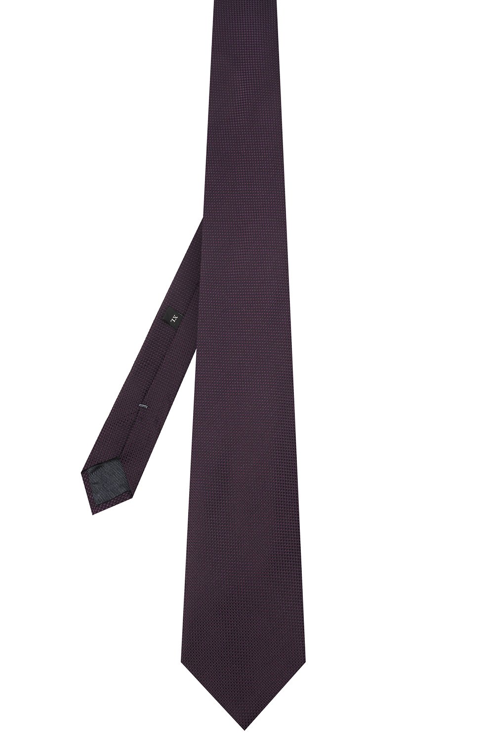 Шелковый галстук ZEGNA темно-фиолетового цвета по цене 19950 руб., арт. Z3D00T/1XW, фото 3 Шелковый галстук ZEGNA, арт. Z3D00T/1XW, фото 3