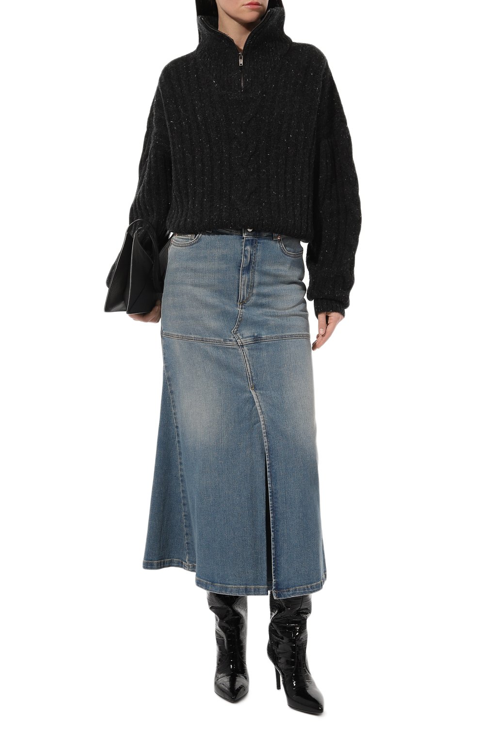 Джинсовая юбка DOROTHEE SCHUMACHER, арт. 445025, фото 2