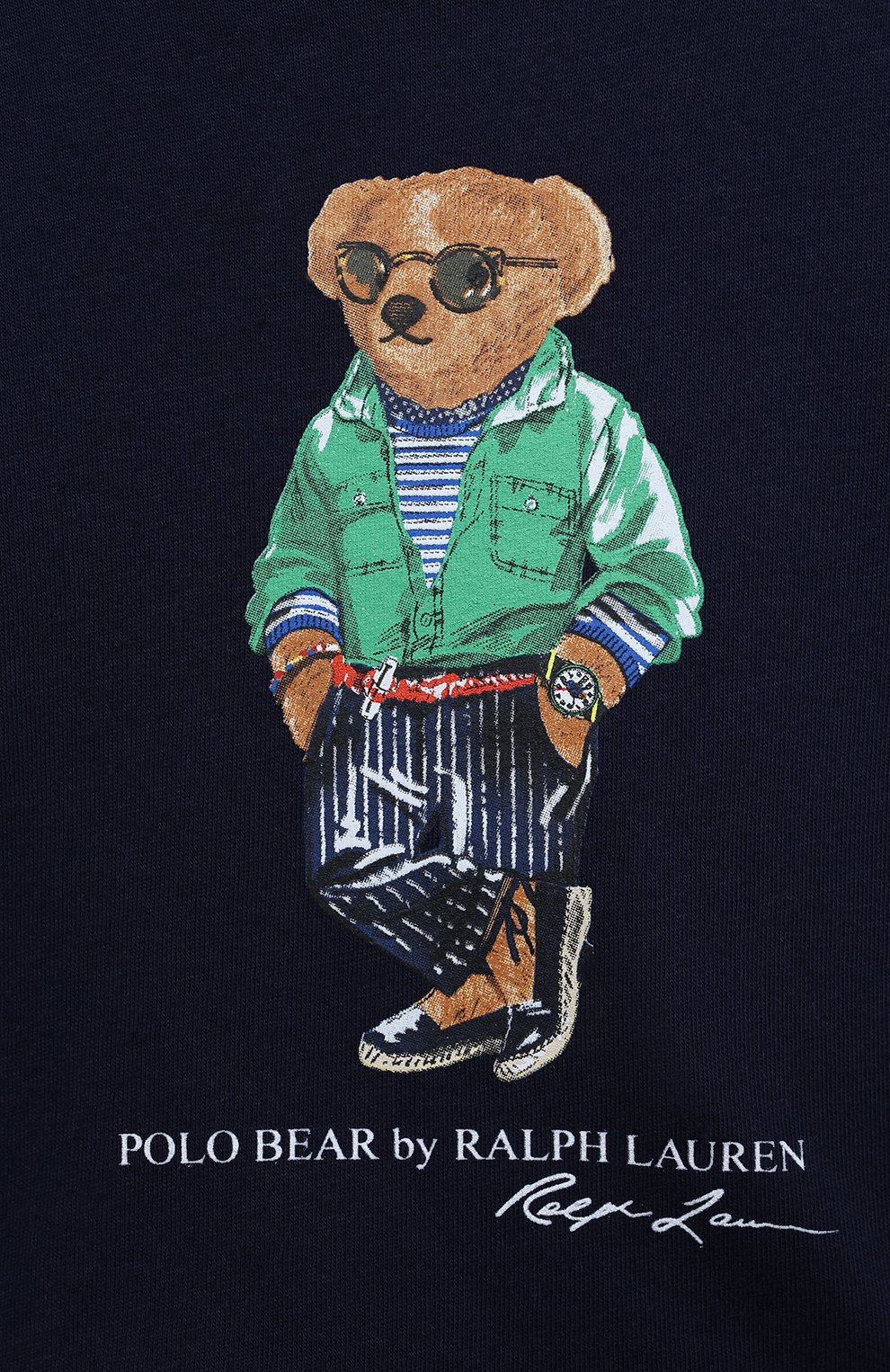 Хлопковая футболка POLO RALPH LAUREN, арт. 320865681, фото 3