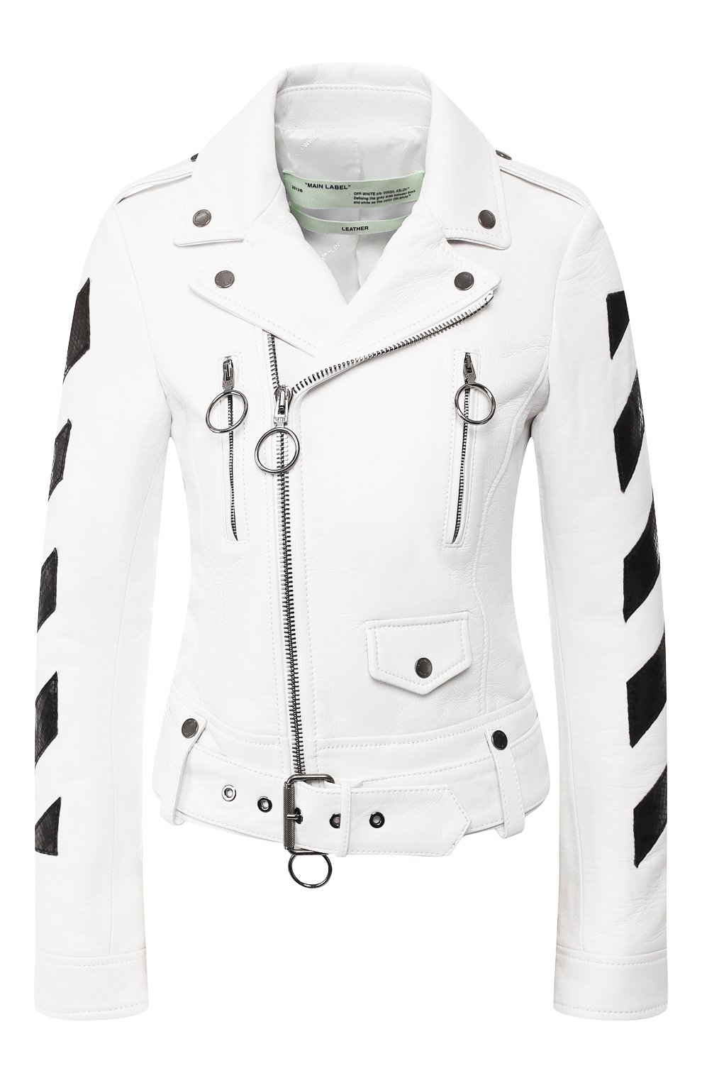 Кожаная куртка OFF-WHITE, арт. 0WJG002S197790450110, фото 1