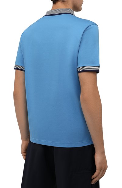 Хлопковое поло PRADA, арт. UJN766-1ZP5-F0013-212, фото 4