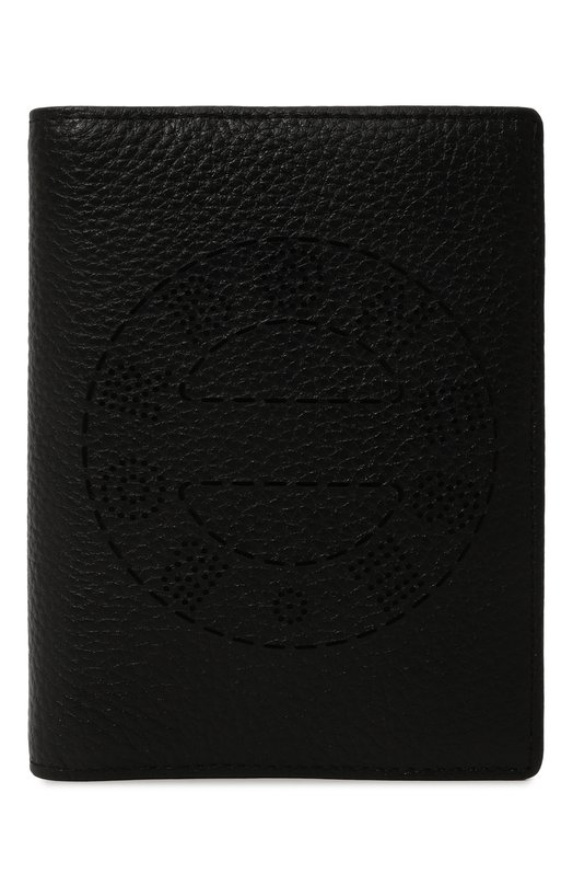 

Кожаная обложка для паспорта Borbonese, Чёрный