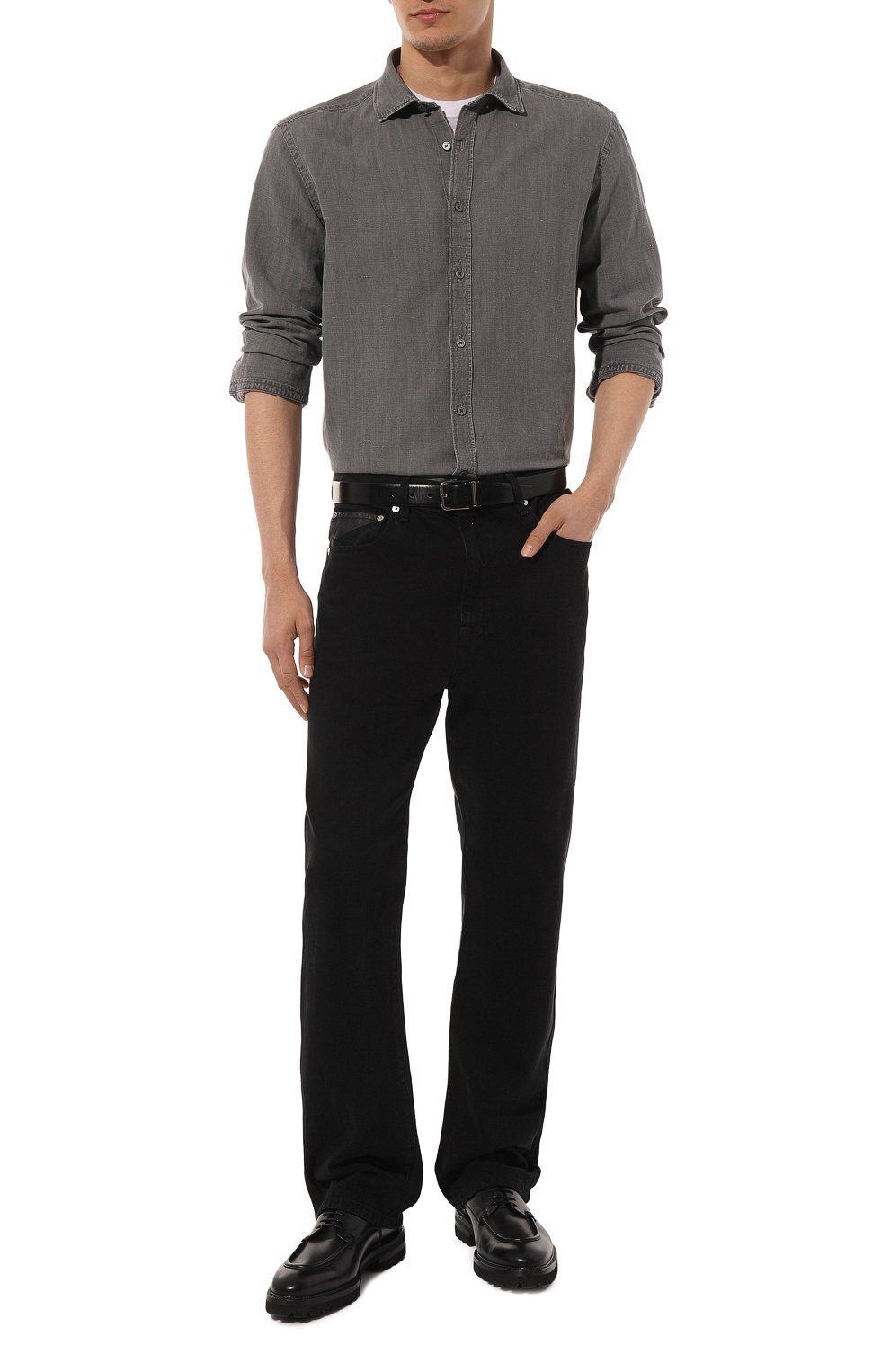 Джинсовая рубашка ZEGNA, арт. UDX12A7/SRF6, фото 2