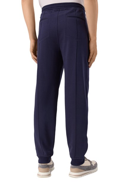 Хлопковые джоггеры BRUNELLO CUCINELLI, арт. MW8633315G, фото 4