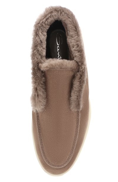 Замшевые б отинки SANTONI, арт. WUYA58457TISAPYLM40, фото 5